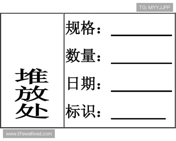 工地现场材料标识牌设计